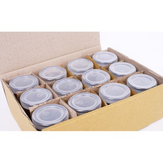 Set 12 Hũ Thủy Tinh Làm Sữa Chua
