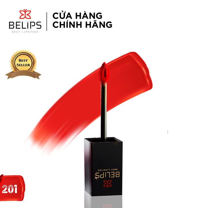 Son Kem Lì Mỏng Nhẹ Mềm Môi Belips Sexy Lipstick 100% thiên nhiên không chì, an toàn cho cả mẹ bầu