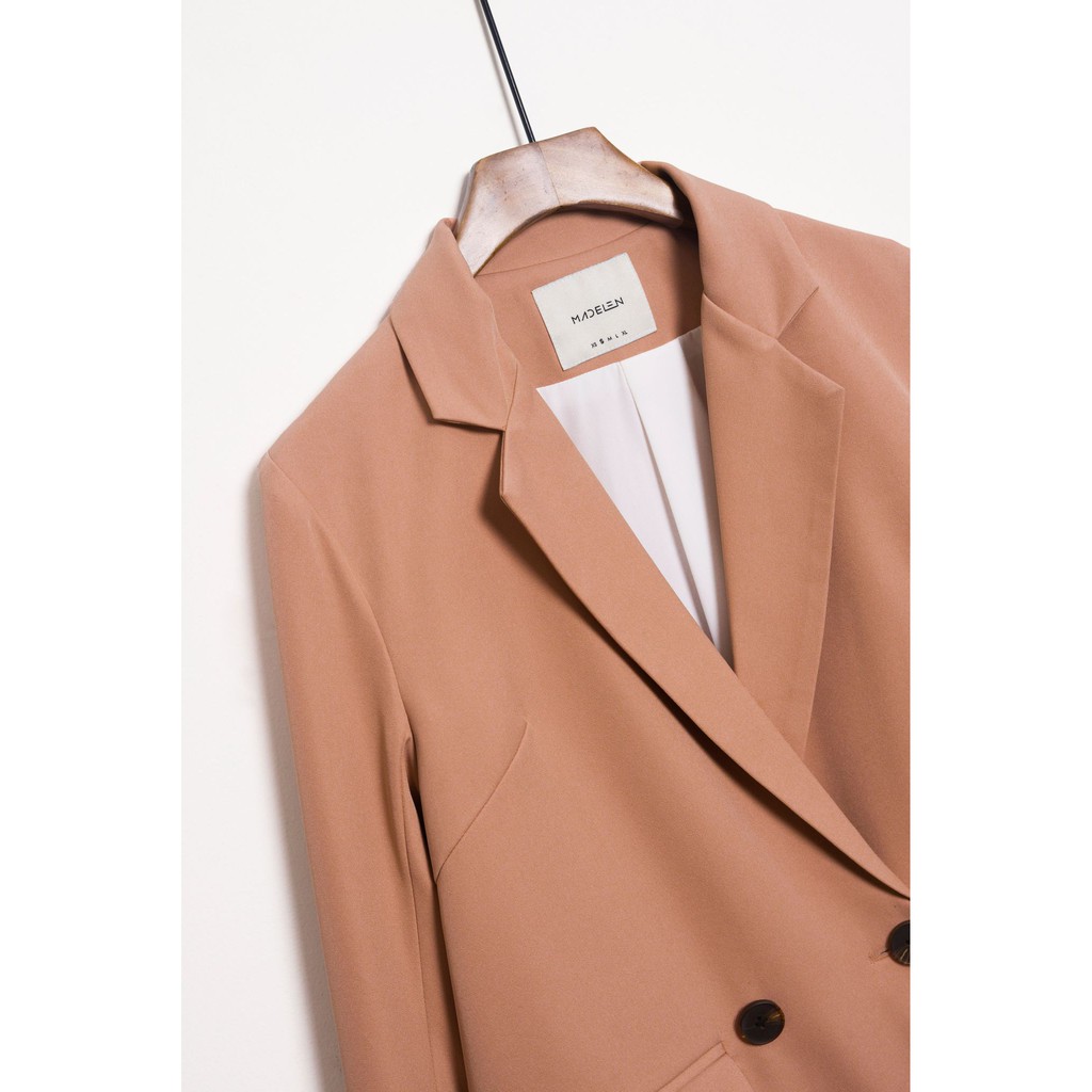 Suit dài tay nữ MADELEN trơn nhiều màu