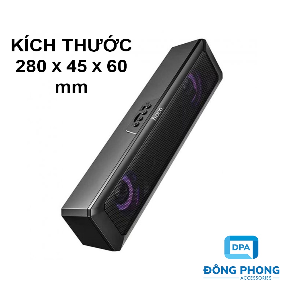 Loa Bluetooth 5.0 Hoco DS31 Chính Hãng Có Led RGB Cực Đẹp