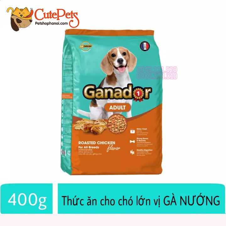 Thức ăn cho chó Ganador Adult 400g vị thịt gà và cừu non - Phụ kiện thú cưng Hà Nội