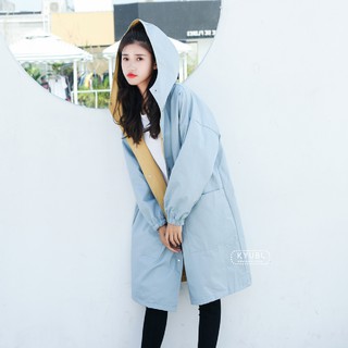 ÁO KHOÁC DÙ FORM HÀN QUỐC (ẢNH THẬT)
