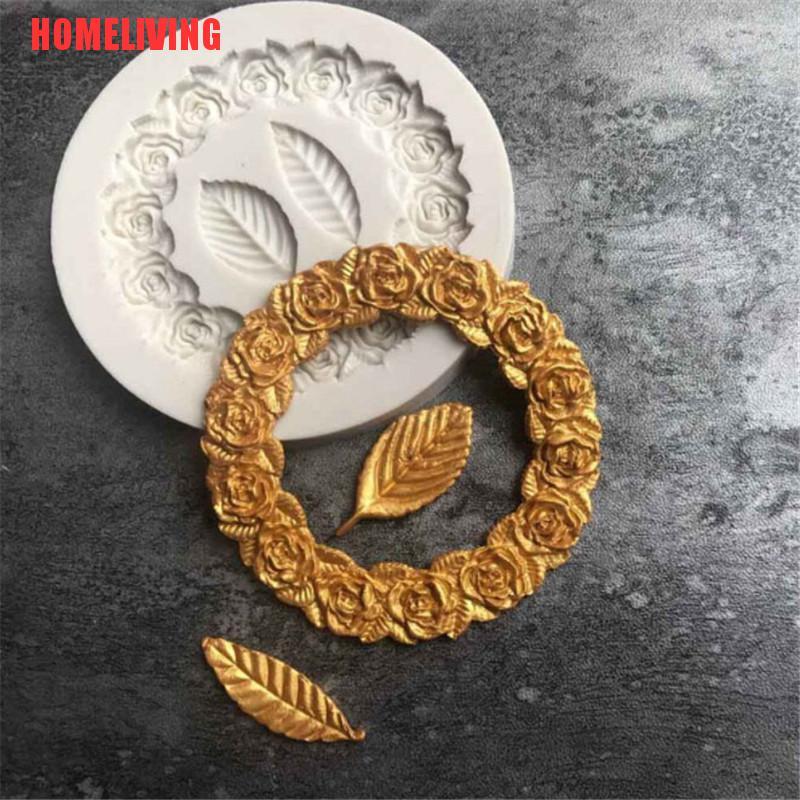 Khuôn Silicone Làm Bánh Hình Hoa Lá Tiện Dụng