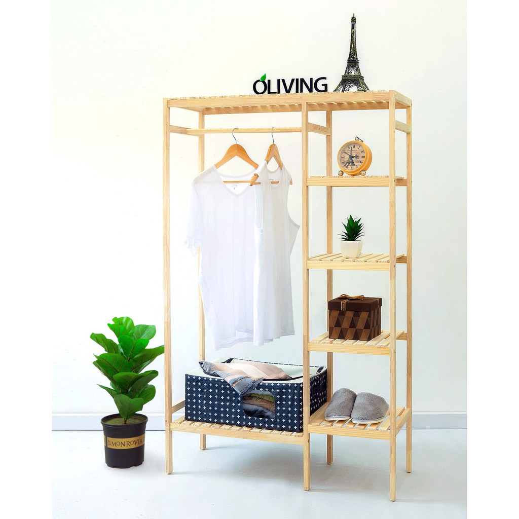 Tủ Treo Quần Áo OLIVING Double Hanger Size Khổng Lồ Nội Thất Kiểu Hàn | BigBuy360 - bigbuy360.vn