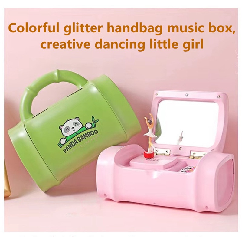 Hộp Nhạc Hello Kitty Cầm Tay Xoay Vòng Sáng Tạo Nhiều Màu Sắc Cho Bé