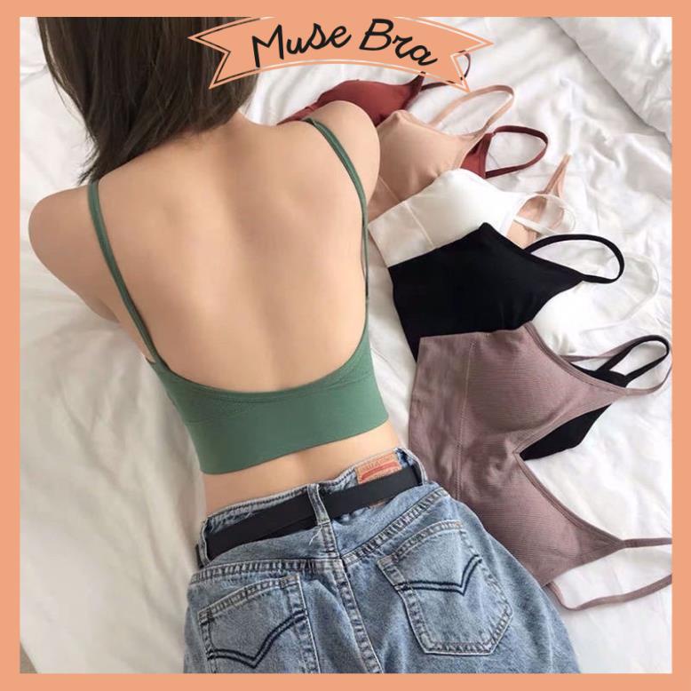 [Giá Sỉ] [Loại Đẹp] Áo Bra Thun Tăm Chữ U Sang Chảnh Mẫu Mới 367