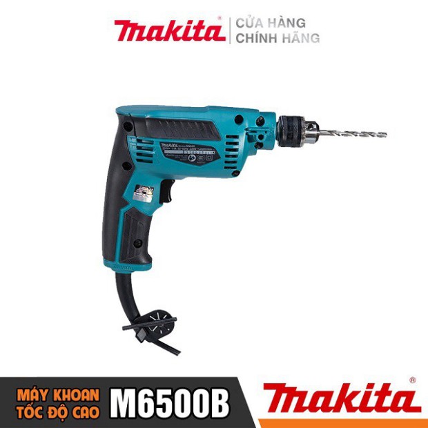 [Chính Hãng] Máy Khoan Động Lực Tốc Độ Cao Makita M6500B (230W-6.5MM) - Không Đảo Chiều