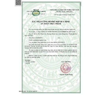 Siro uống MODULIN FORTE tăng đề kháng, giúp bé ăn ngon, ngủ ngon