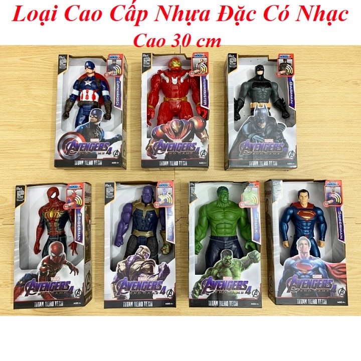 Đồ Chơi Mô Hình Siêu Anh Hùng KINPOW Cao Cấp Nhiều Nhân Vật Cho Bé Thỏa Sức Đam Mê Sưu Tập Avenger