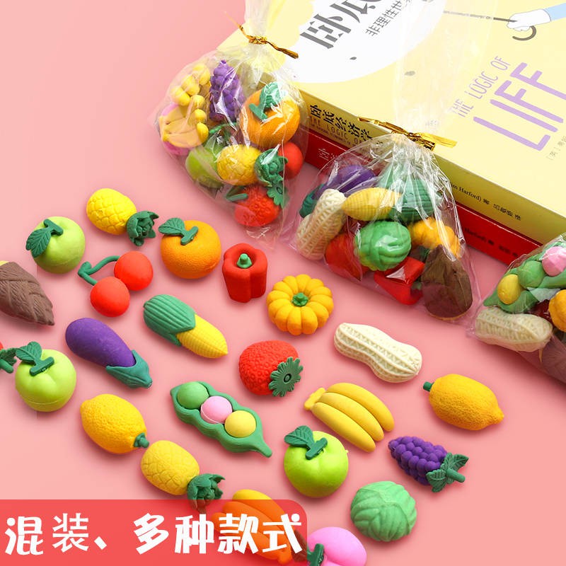Cục Tẩy Mini Họa Tiết Hoạt Hình Dễ Thương Cho Học Sinh