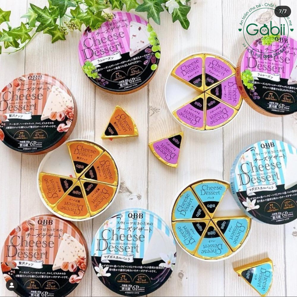 [BÉ TỪ 6 - 8 THÁNG] PHOMAI TRÁI CÂY QBB - GABII STORE