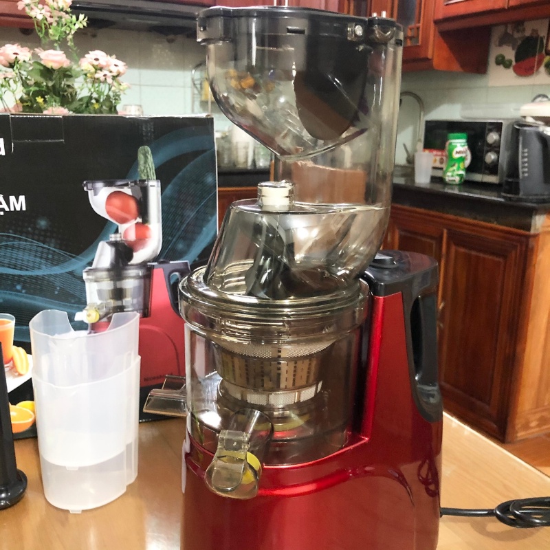 [CAO CẤP]Máy Ép Hoa Quả Trái Cây Nineshield F8B Siêu Mạnh, Tách Riêng Nước Và Bã