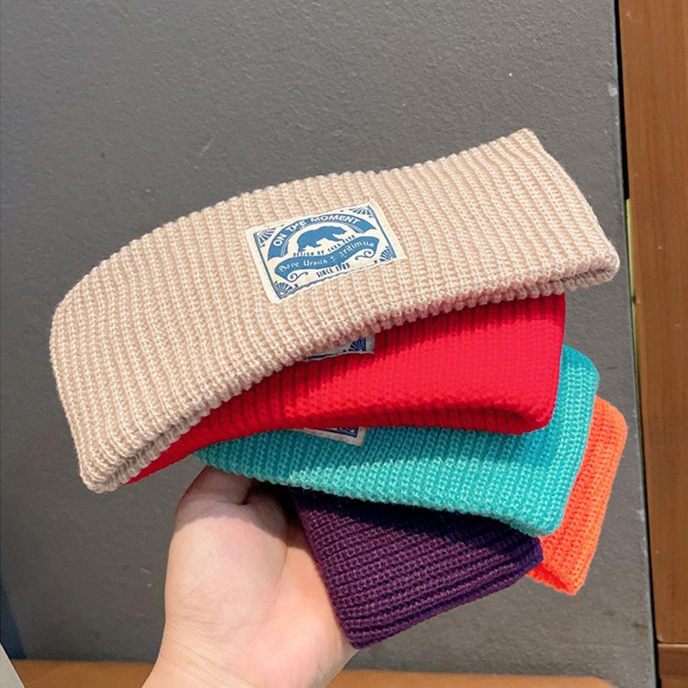 Băng Đô Dệt Kim Dày Dặn Ấm Áp Bản Rộng