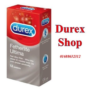 Bao cao su siêu mỏng durex fetherlite ultima - 12 cái