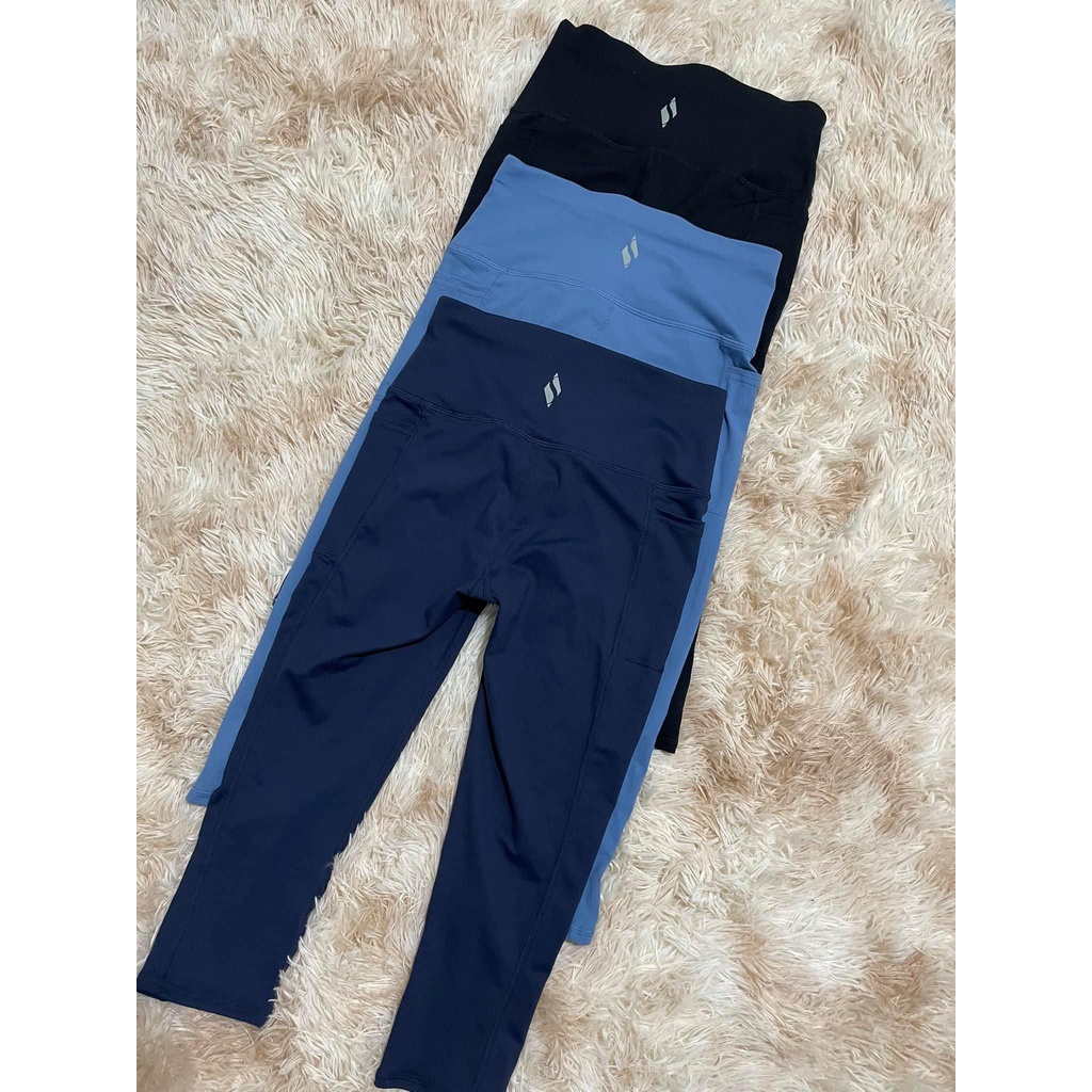 Quần tập lửng Skecher vnxk phối túi 2 bên