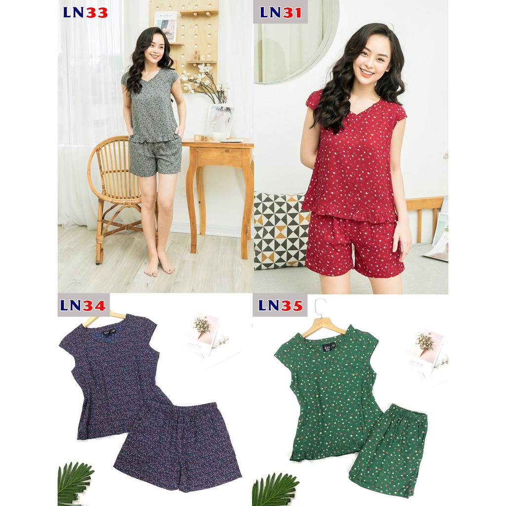 [RẺ VÔ ĐỊCH] Bộ Hè 2 dây Nữ Chất Lanh Nhung CARDINA Nhật Bản Siêu Thoáng Mát | BigBuy360 - bigbuy360.vn