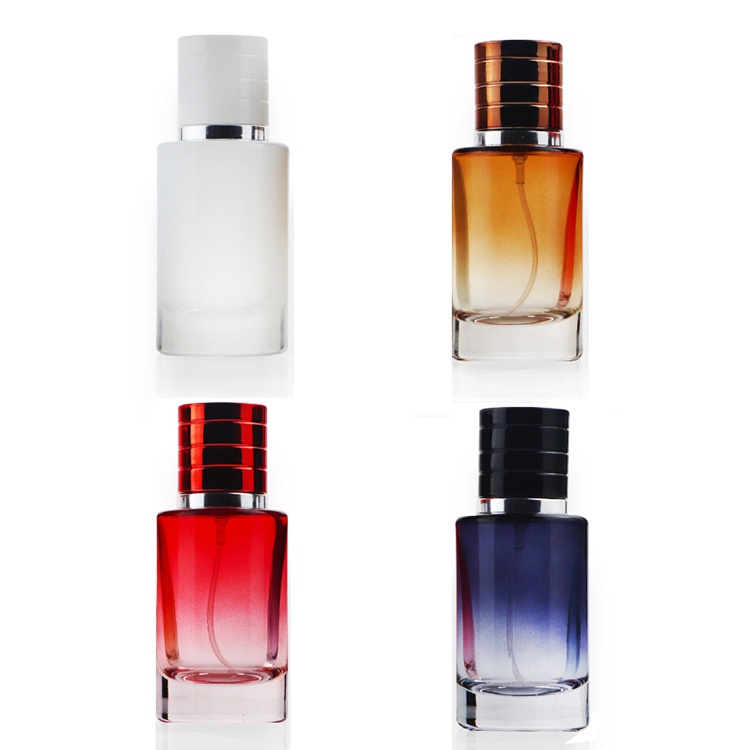 Lọ Chiết Nước Hoa Rỗng Bằng Thủy Tinh 30ML Màu Sắc Gradient Mang Đi Du Lịch Tiện Lợi
