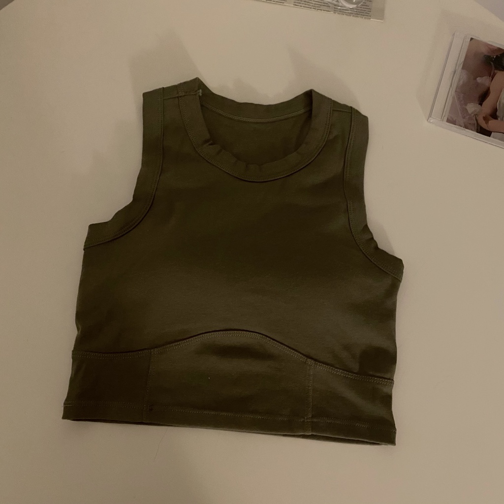 Áo Ống Thể Thao Màu Trơn Quấn Ngực / Lưng Đẹp Mùa Hè