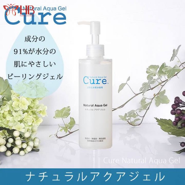 Tẩy da chết Cure Natural Aqua Gel nội địa Nhật Bản 250ml