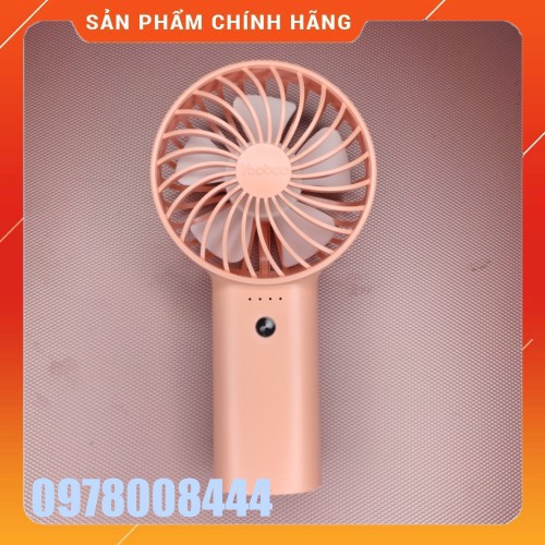 Quạt cầm tay Yoobao, dùng thổi mi rất tốt, có thể để bàn, cầm tay, 3 tốc độ, sạc pin, pin cực lâu.