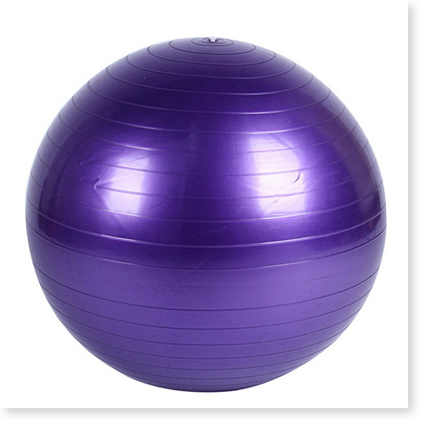 Dụng cụ tập luyện 👉BH 1 THÁNG 👈  Bóng tập yoga Fitness Ball 75cm (loại 1), chịu lực tốt, độ bền cao 5336