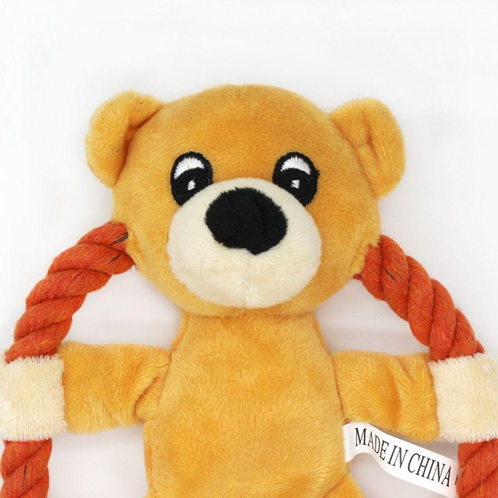 Đồ Chơi Dây Thừng Cotton Họa Tiết Hoạt Hình Phát Ra Âm Thanh Huấn Luyện Thú Cưng Cỡ Nhỏ / Vừa / Nhỏ
