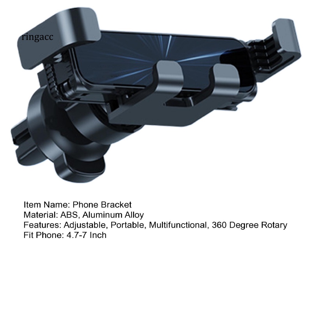 Giá Đỡ Điện Thoại RGA Xoay 360 Độ Cho Xe Hơi