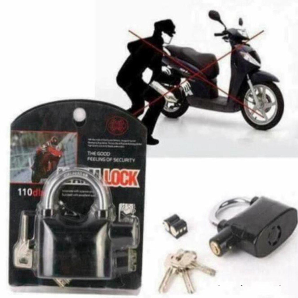 Khóa Chống Trộm Kinbar Có Chuông Báo Động .