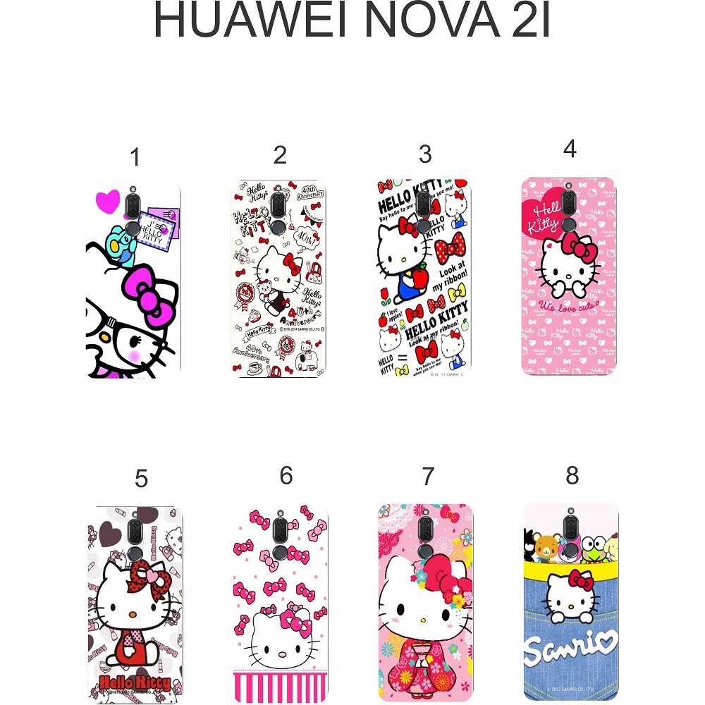 Ốp lưng Huawei Nova 2i dẻo in hình Kitty