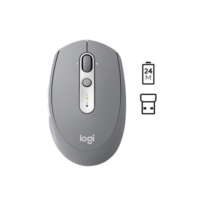 Chuột Không Dây Logitech M590 Silent Muti-Devices (Wireless + Bluetooth) - Hãng Phân Phối - Bảo Hành 12 Tháng