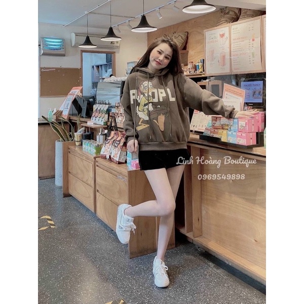 Áo nỉ sweater vịt ms215 | BigBuy360 - bigbuy360.vn