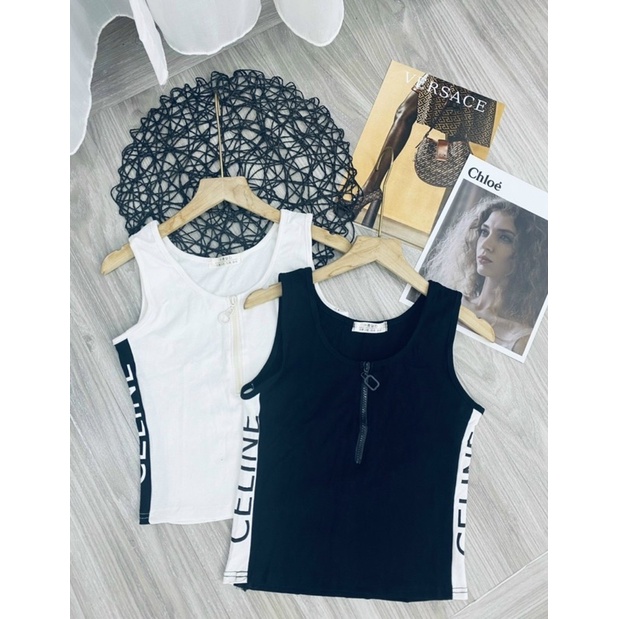 ÁO BA LỖ KHOÁ CHỮ CL EO MS80197