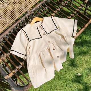Áo babydoll cổ thuỷ thủ - Macchiato babydoll - CARROT FARM