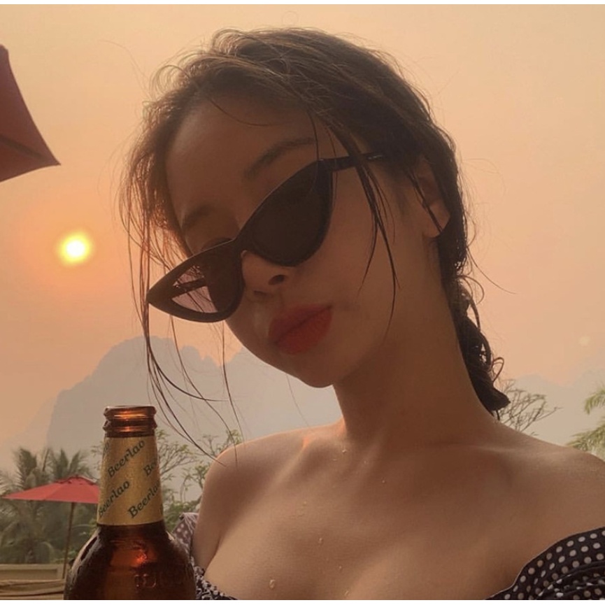 Kính mát mắt mèo phong cách phương Tây dành cho nữ