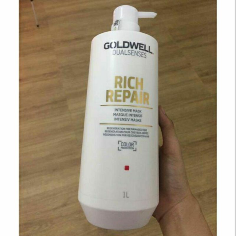 Hấp Tóc Siêu Chữa Trị Phục Hồi Tóc Goldwell 1000ml