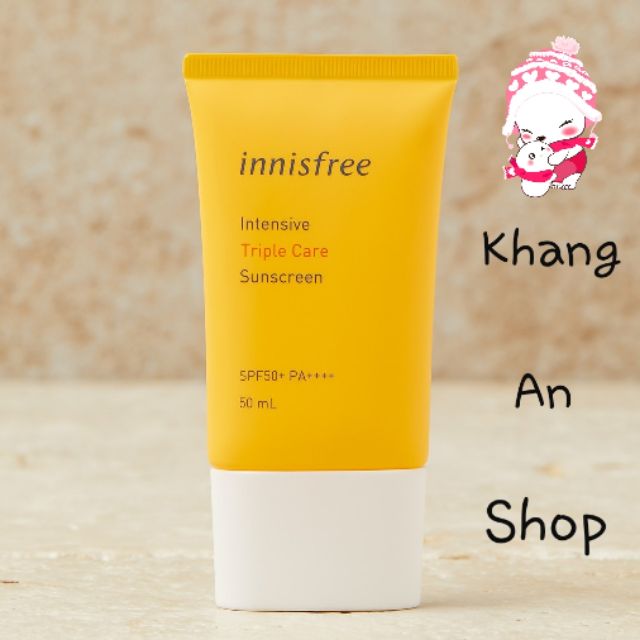 [Triple care] Kem chống nắng Innisfree Intensive Triple Care Sunscreen SPF50+ PA++++