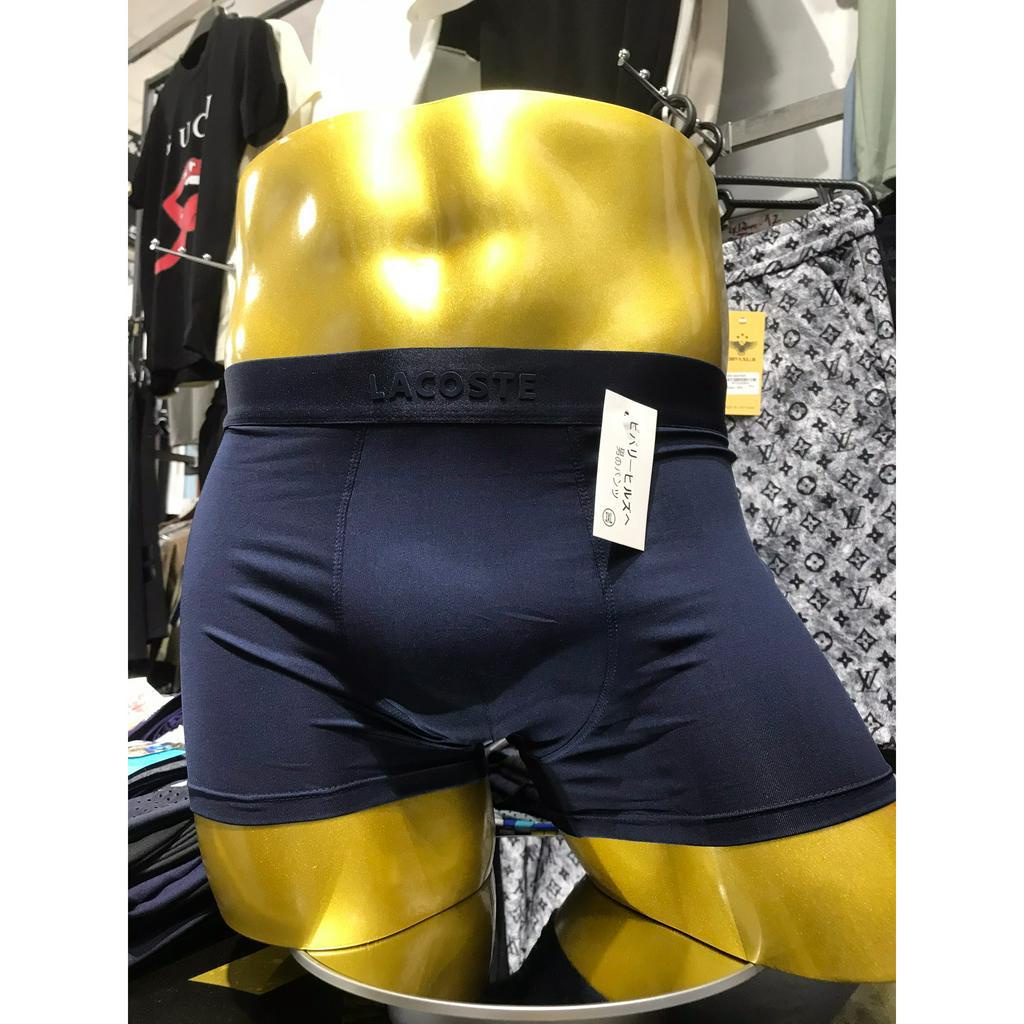 Quần Lót nam BOXER quần Sịp đùi LACOSTE chất cotton thấm hút mồ hôi,không hầm bí Form dáng Mann.Store