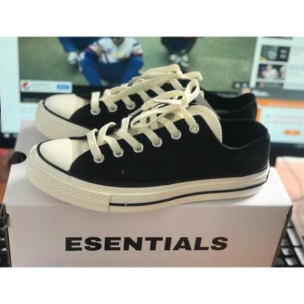 [Sale 3/3] [full hộp+StockX] giày Convers FOG đen thấp cổ Sale 11 -op1 " az