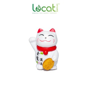 Tượng mini Mèo thần tài LỌ CÁT - Phụ kiện trang trí