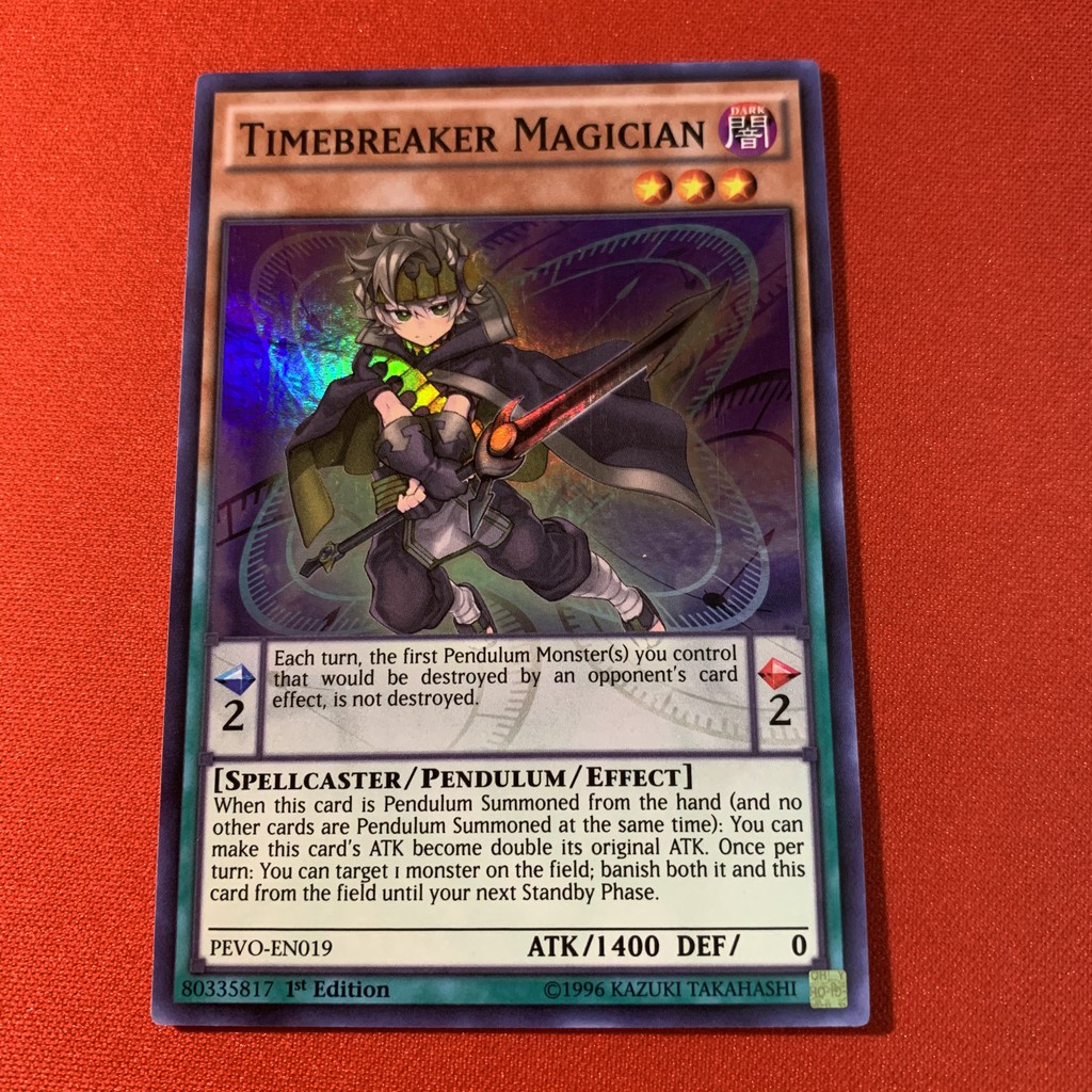 [EN][Thẻ Bài Yugioh Chính Hãng] Timebreaker Magician