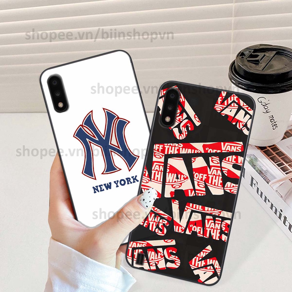 Ốp Samsung A01 / A02 in hình các thương hiệu nổi tiếng siêu đẹp, thời trang cá tính