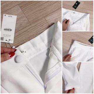 Quần baggy cúc bọc vải