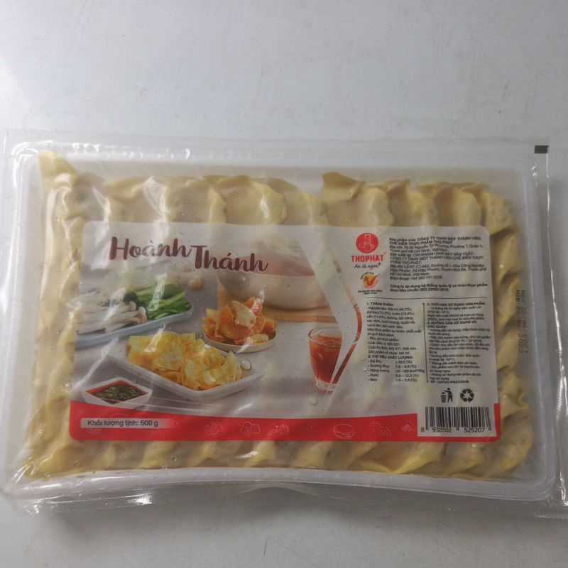 Hoành thánh chiên Thọ Phát siêu ngon khay 500g