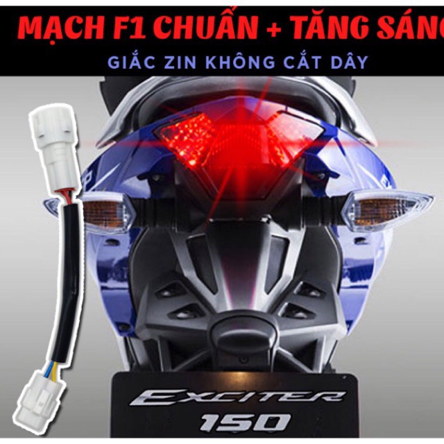 Mạch jack cắm Stop F1 dành cho Exciter 150, R3, R15,TFX , Nvx gắn như ZIN . DoChoiXeMay