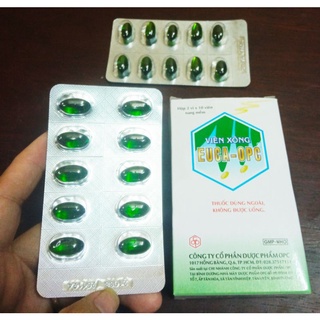 (hoả tốc)Viên xông tinh dầu bạc hà Euca-OPC