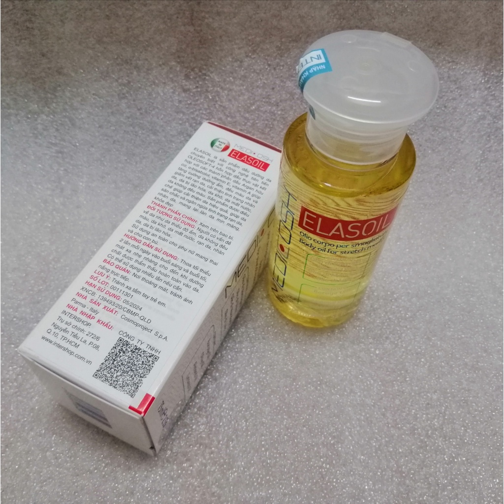 Dầu Rạn Da Elasoil 75ml Số 1 Tại Italy - Giúp Xóa Rạn Da Cho Bà Bầu, Sau Sinh & Tăng Cân | BigBuy360 - bigbuy360.vn