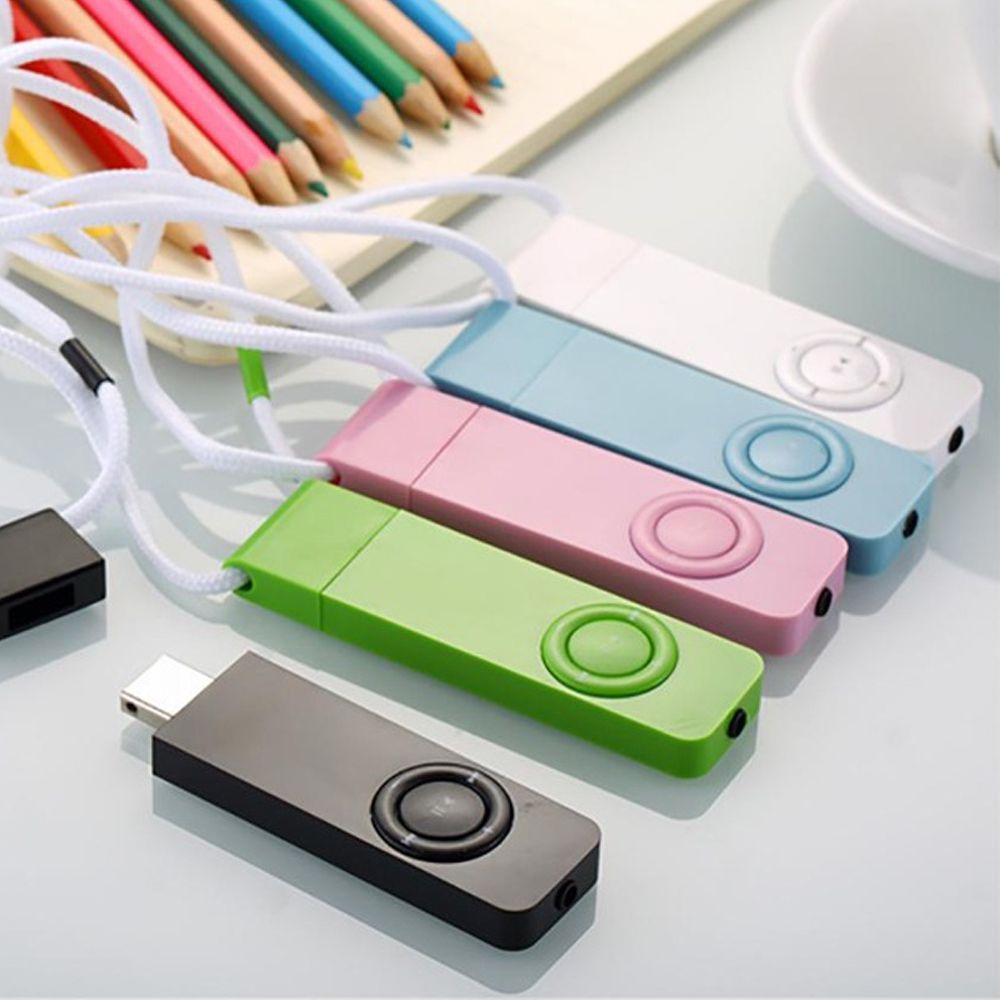 Máy Nghe Nhạc Mp3 Mini Đa Năng Cổng Usb 2.0 Có Khe Đọc Thẻ Nhớ Tiện Dụng