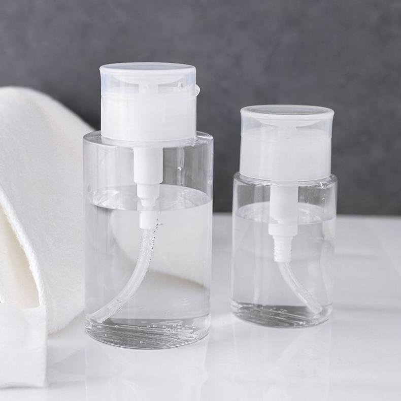 [SIÊU RẺ] [120ml,150ml,200ml] Chai Nhựa Pet Chiết Mỹ Phẩm Toner Có Nút Nhấn Tiện Lợi , Lọ Chiết Nước Tẩy Trang .