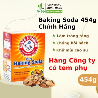 Baking soda trắng răng 454g - Backing soda Làm sạch răng miệng Banking soda tẩy rửa - Mộc Diệp