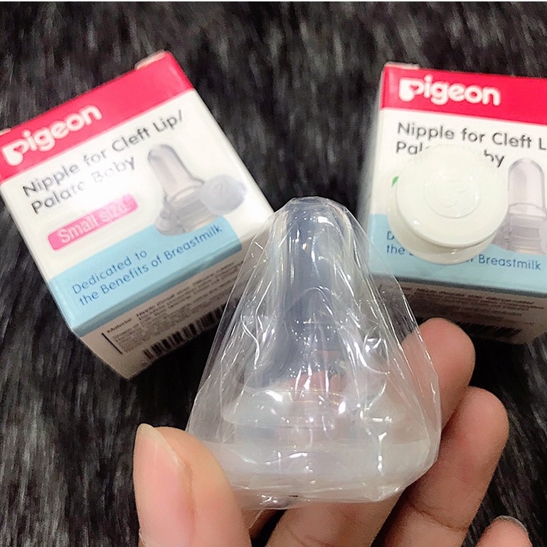 Bình sữa Pigeon chuyên biệt cho trẻ sứt môi, hở hàm ếch | Bình sữa Y Tế chuyên dụng, hỗ trợ trẻ bị tật chẻ vòm